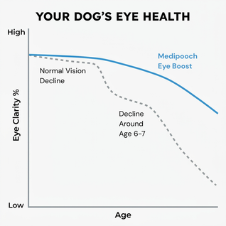 Medipooch Eye Boost - Daily Eye Health & Vision Support for Dogs