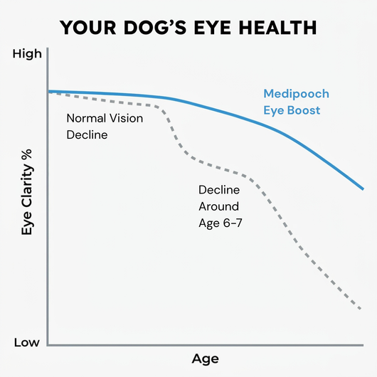 Medipooch Eye Boost - Daily Eye Health & Vision Support for Dogs