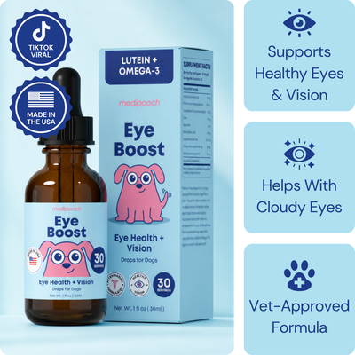 Medipooch Eye Boost - Daily Eye Health & Vision Support for Dogs